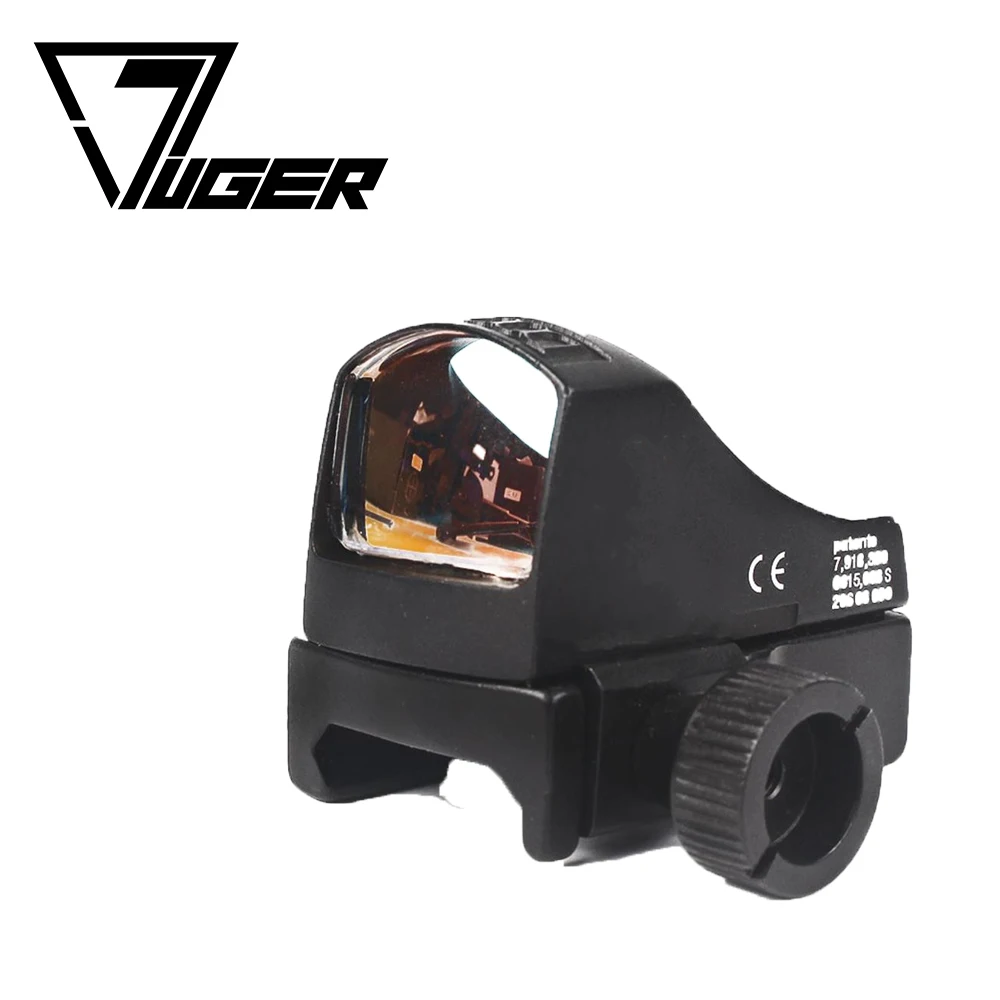 

LUGER Red Dot Sight Hunting Scope Tactical Optics Reflex Sight Riflescope Fit 20mm Weaver Rail For Airsoft Scope Hunting Gun