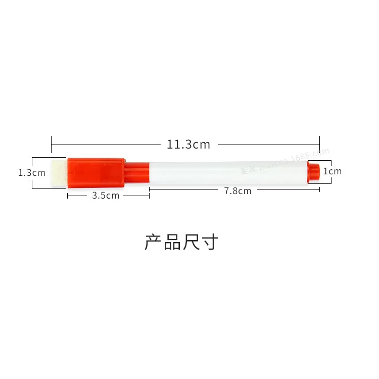 Ginflash – stylo marqueur pour tableau blanc magnétique, effaçable, 8 couleurs, pour céramique, verre, bureau, école