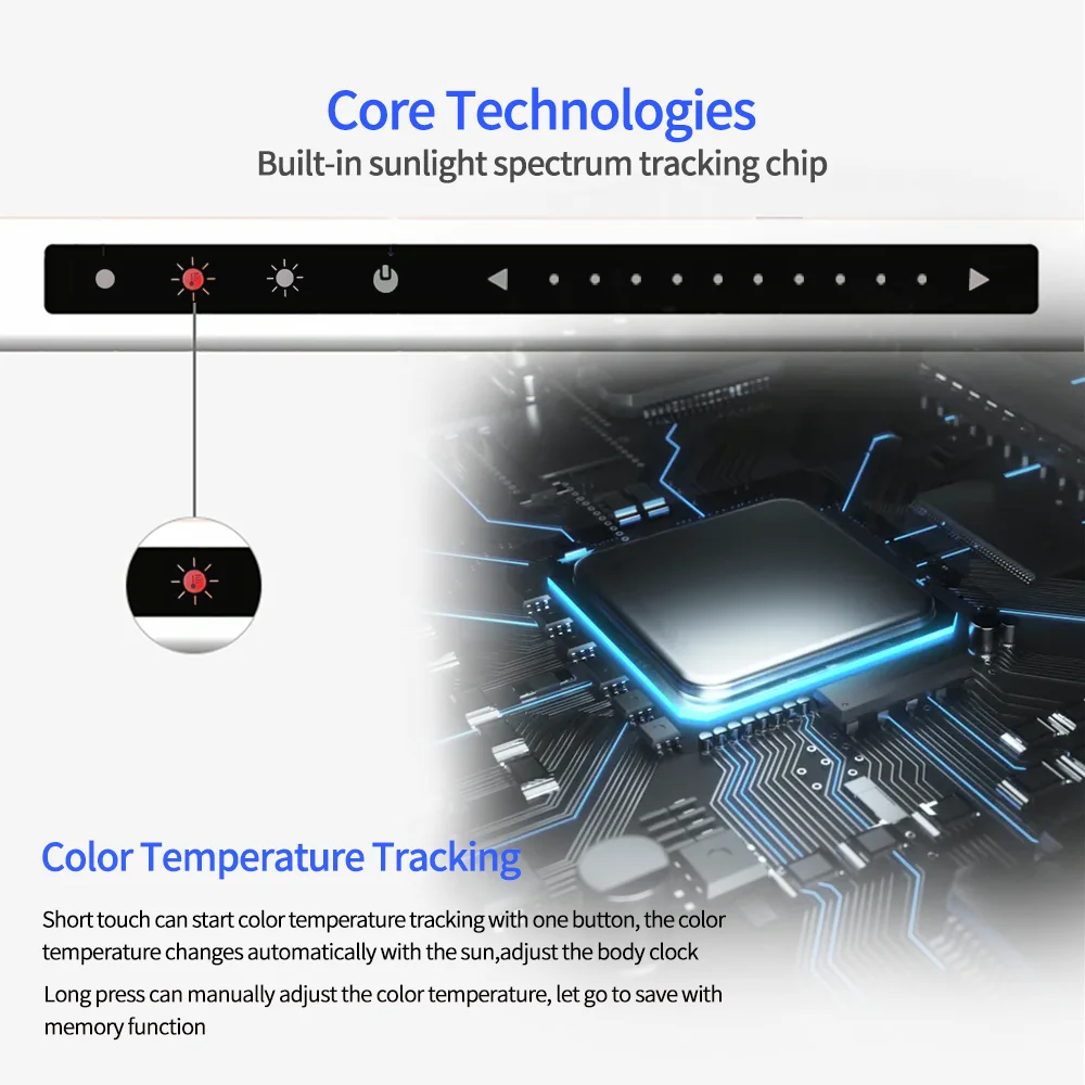 E-kong Study Desk Led Lamp Dimmable Children Myopia Prevention Reading Light Regulate Biological Clock Promote Sleep Table Light