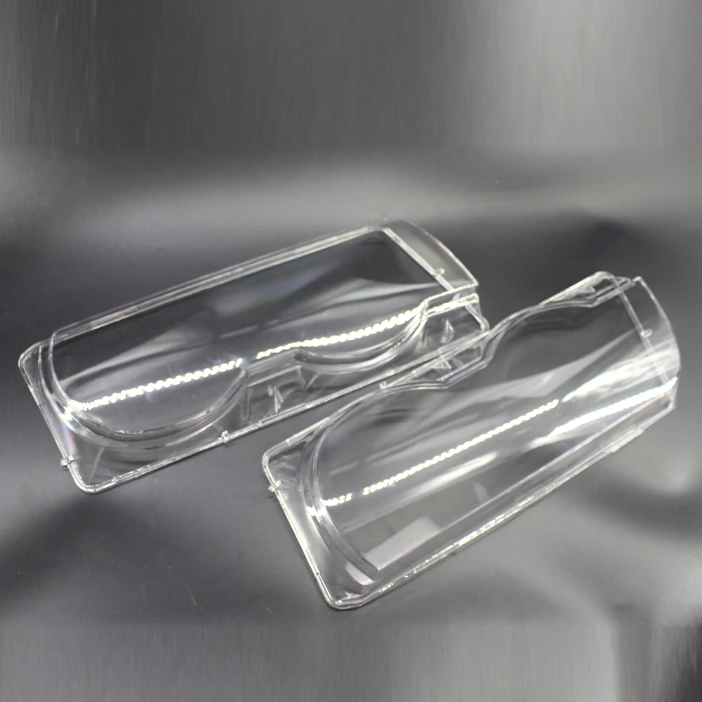 Pair Car Headlight Lens Cover Fit for BMW 7 Series E38 Facelift 99-01