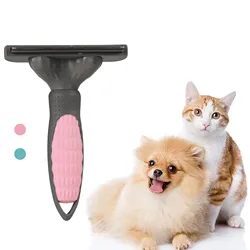 Pet Self Cleaning Brush Cat Hair Remover Shedding Brush for Dog Professional Grooming Tool Kit for Long Short Hair Kitten Puppy