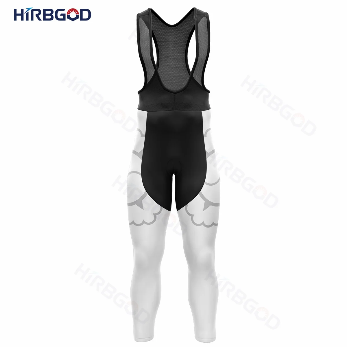 

HIRBGOD 2022 South Korean Flag and National Emblem Black Men's Cycling Pants Personalized Customization Summer Bike Suit Tights