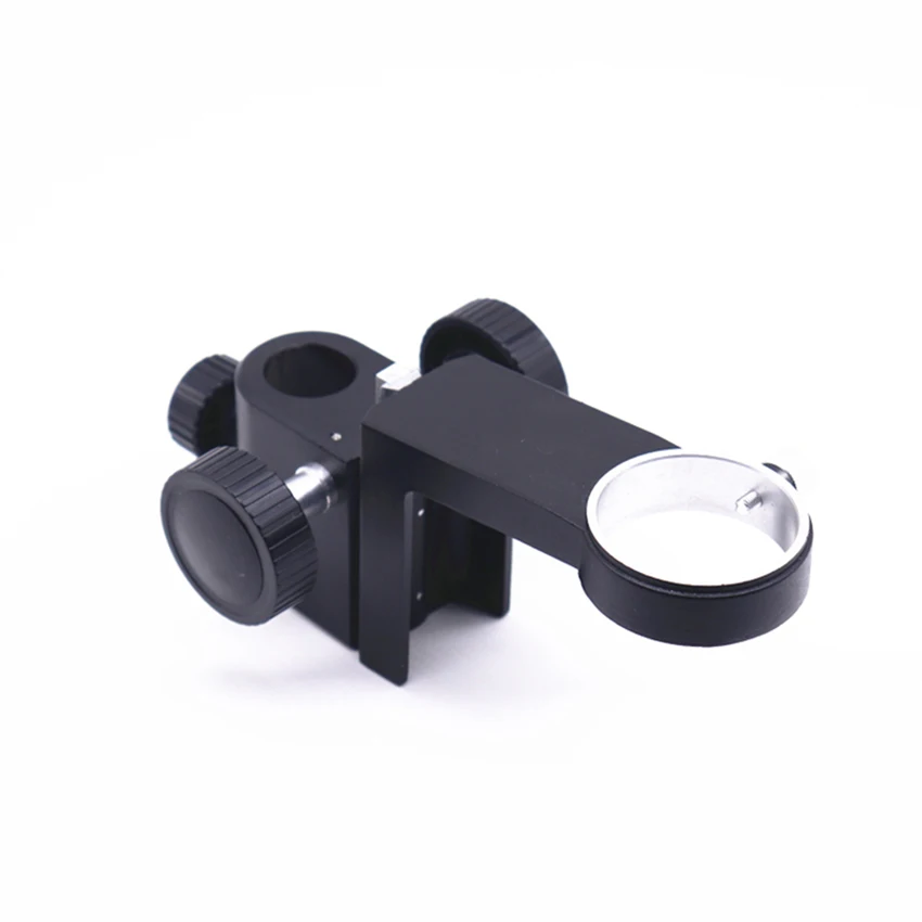 Stereo Microscope Focus Arm Holder Bracket Lens Lifting Stand Focusing Mechanism 50mm Diameter 10A Microscope Head Bracket