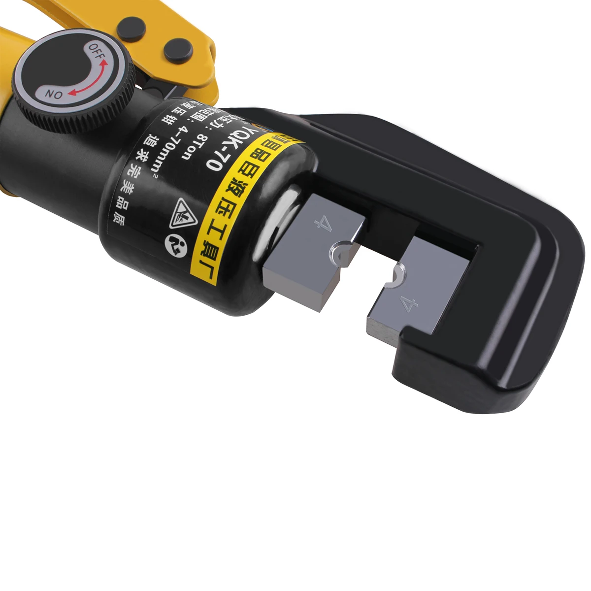 Herramienta de Prensado hidráulico 8T, alicate de prensado hidráulico, herramientas de compresión hidráulica, rango de YQK-70 4-70mm