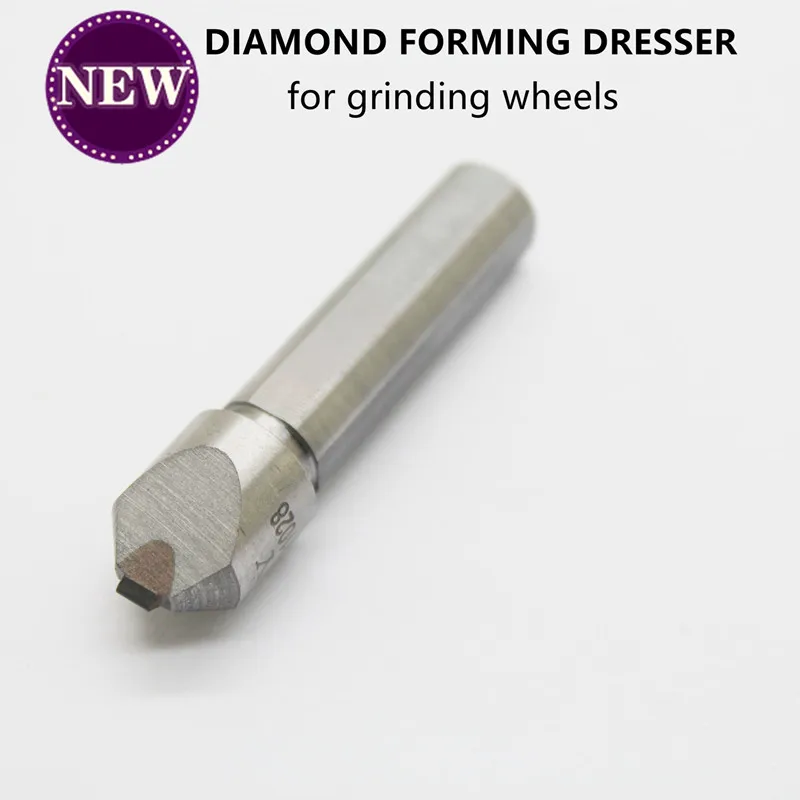 Natural Diamond Forming Dressing Tools Chisel Type disc Stone Pen Repair Knife Dresser for Rough and Finish Grinding Wheel 1 pc