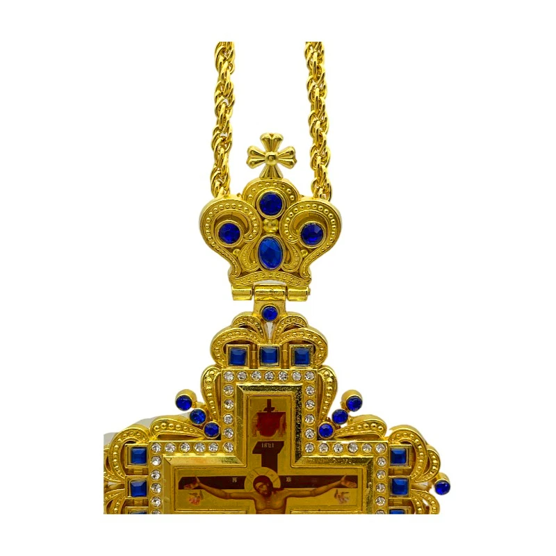 Ornamen Dekorasi Salib Katolik Ortodoks Salib Dada untuk Imam Gereja Artikulos Religiosos Catolicos Крестий