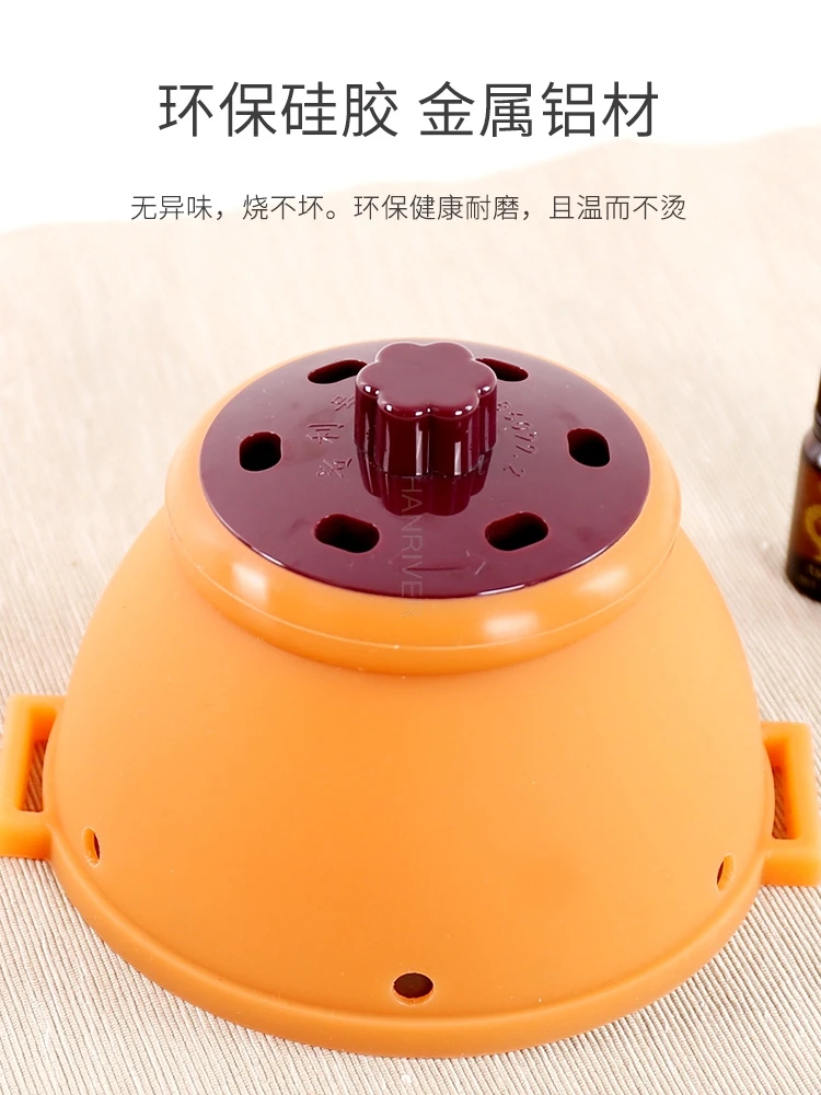 Household chest massager, body fumigation instrument, portable moxibustion with breast and mammary gland