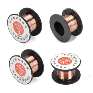 (4 rolls) 0.1mm Copper wire Welding Wire Maintenance PCB Wire Wire Wire Wire Line Main Sales Repair Kit Al4 - №1