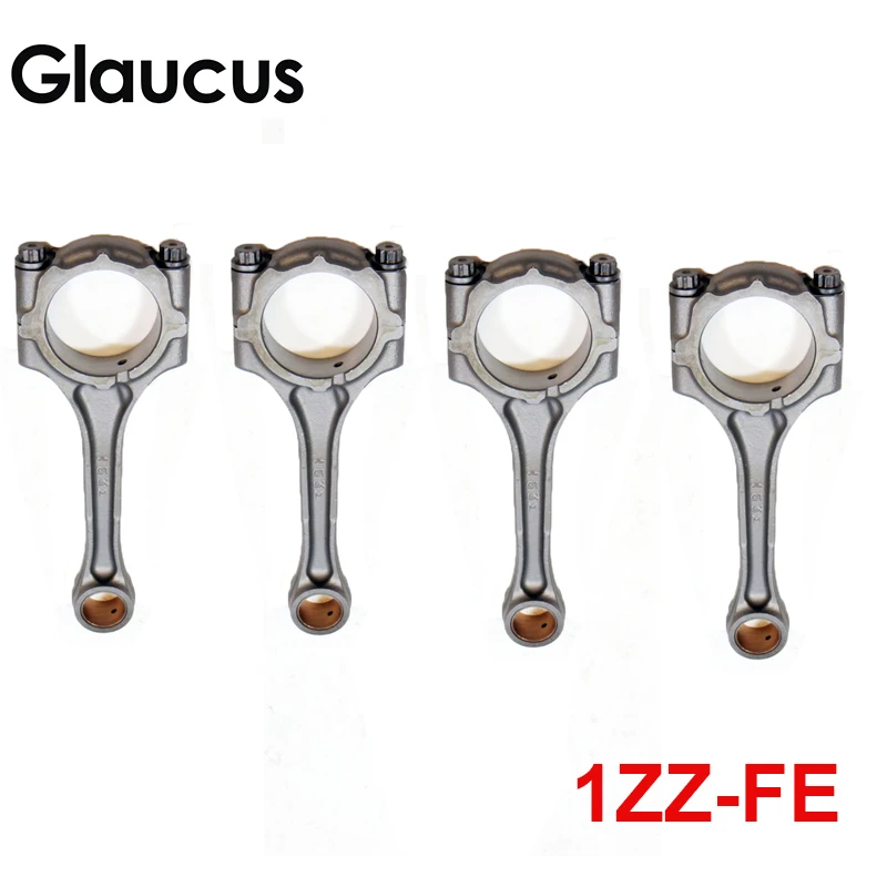 

4pcs 1ZZ 1ZZFE engine connecting rod for Toyota Celica GT MR2 Spyder Corolla Matrix XR 16V 1794cc 1.8L 13201-29038 1320129038