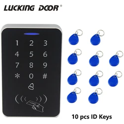 Standalone access controler system 125KHZ Access Control Keypad digital panel Card Reader smart RFID Door Lock System 2000 user