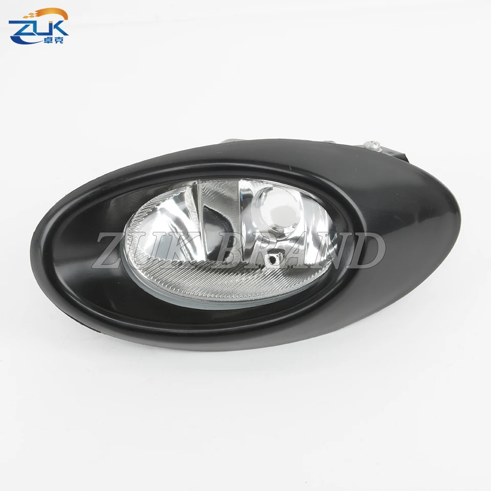 ZUK Car Fog Lamp Fog Light Front Bumper Fog-Proof Light For HONDA FIT JAZZ Sport GD1 GD3 2005 2006 2007 2008 Foglight Foglamp