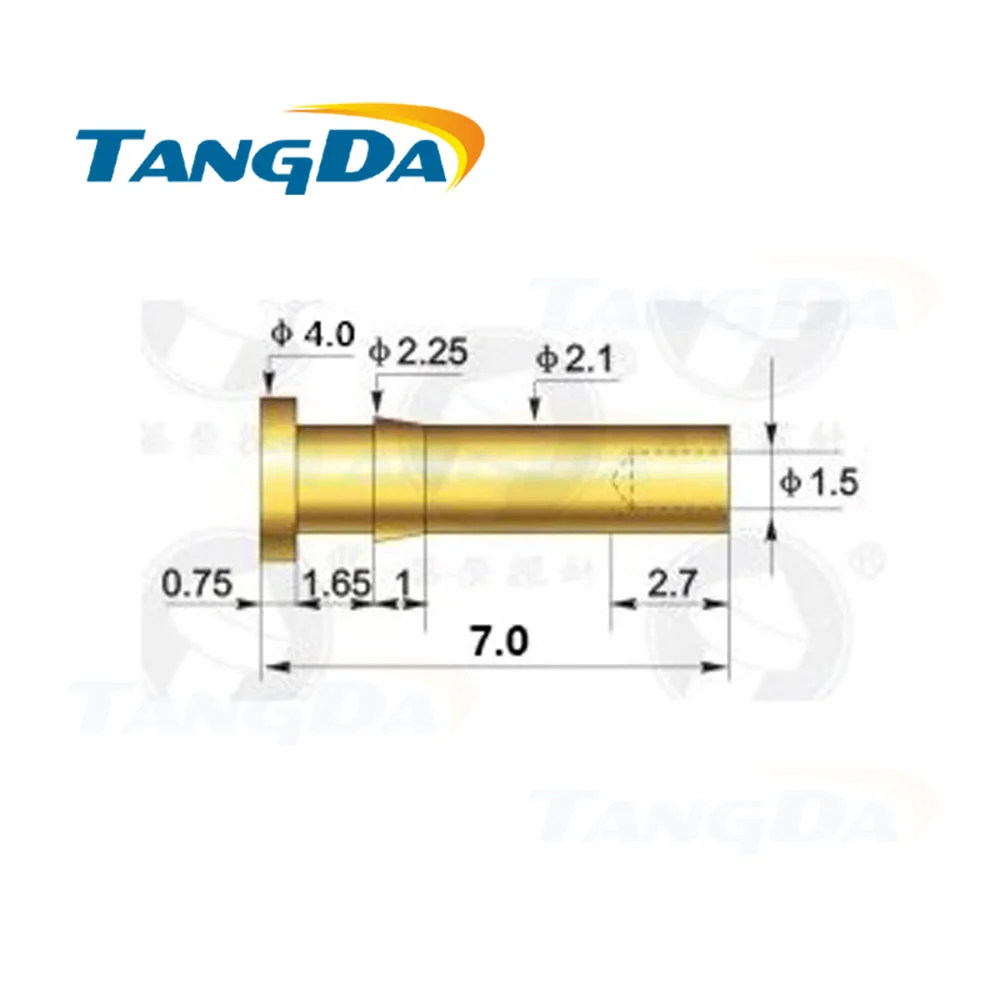 Tangda pogo pin connector 4*7mm probe connector current Test pin ( Can be customized ) DIY