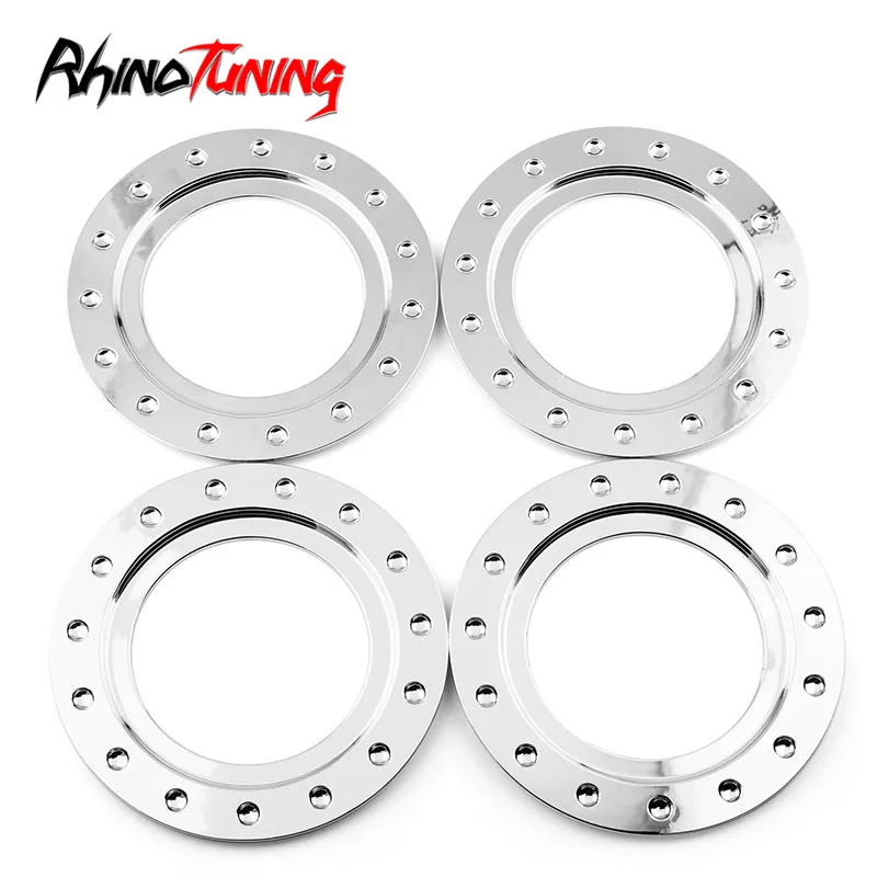 4pcs 150mm Ring Car Wheel Center Hub Cap For 09.24.137 RM001 RM002  RM06 Rim Cover  Refits Auto Styling Accessories Silver