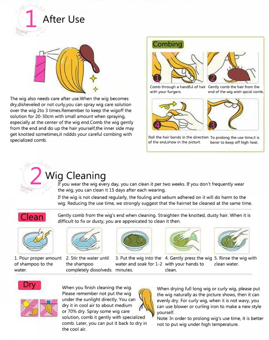 Perruque de Cosplay Ganyu, perruque de Cosplay, Anime bleu