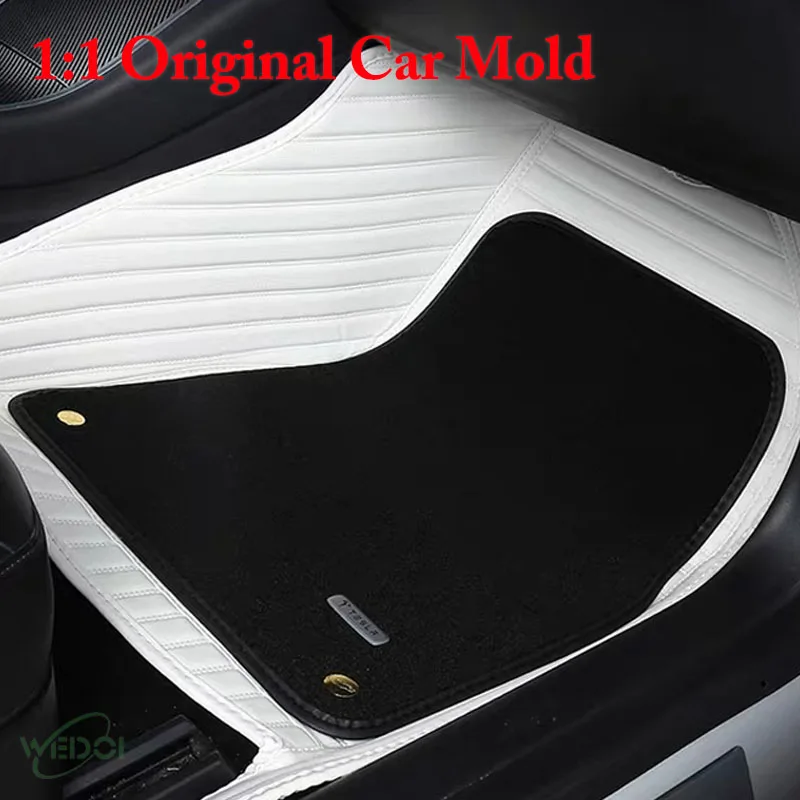 WEDOI New Pink Car Floor Mats For Tesla Model 3 2021 All Weather Waterproof Carpets Cargo Liners White  Accessories For Tesla