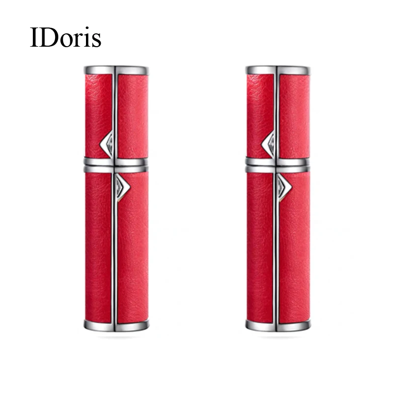 

IDoris 5ml Empty Perfume Bottle Refillable Bottle Portable Mini Travel Size Cosmetics Container Perfume Lotion Spray Atomizer 2P