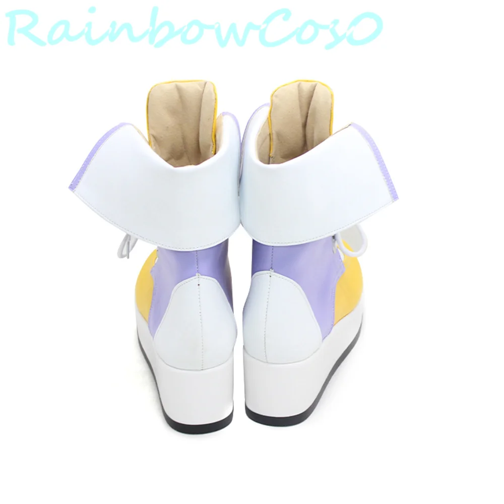 Virtual youtuber arco-íris sociedade yuuki chihiro cosplay sapatos botas anime rainbowcos0 jogo de natal anime halloween w1857