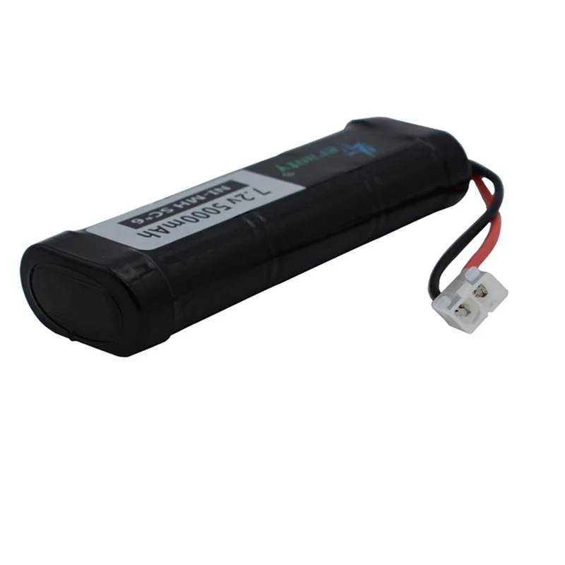 7.2V 5000mAh SC Ni-MH bateria i 7.2v ładowarka na zabawki zdalnie sterowane cysterna samolot helikopter ze złączami Tamiya 1/16 7.2v bateria