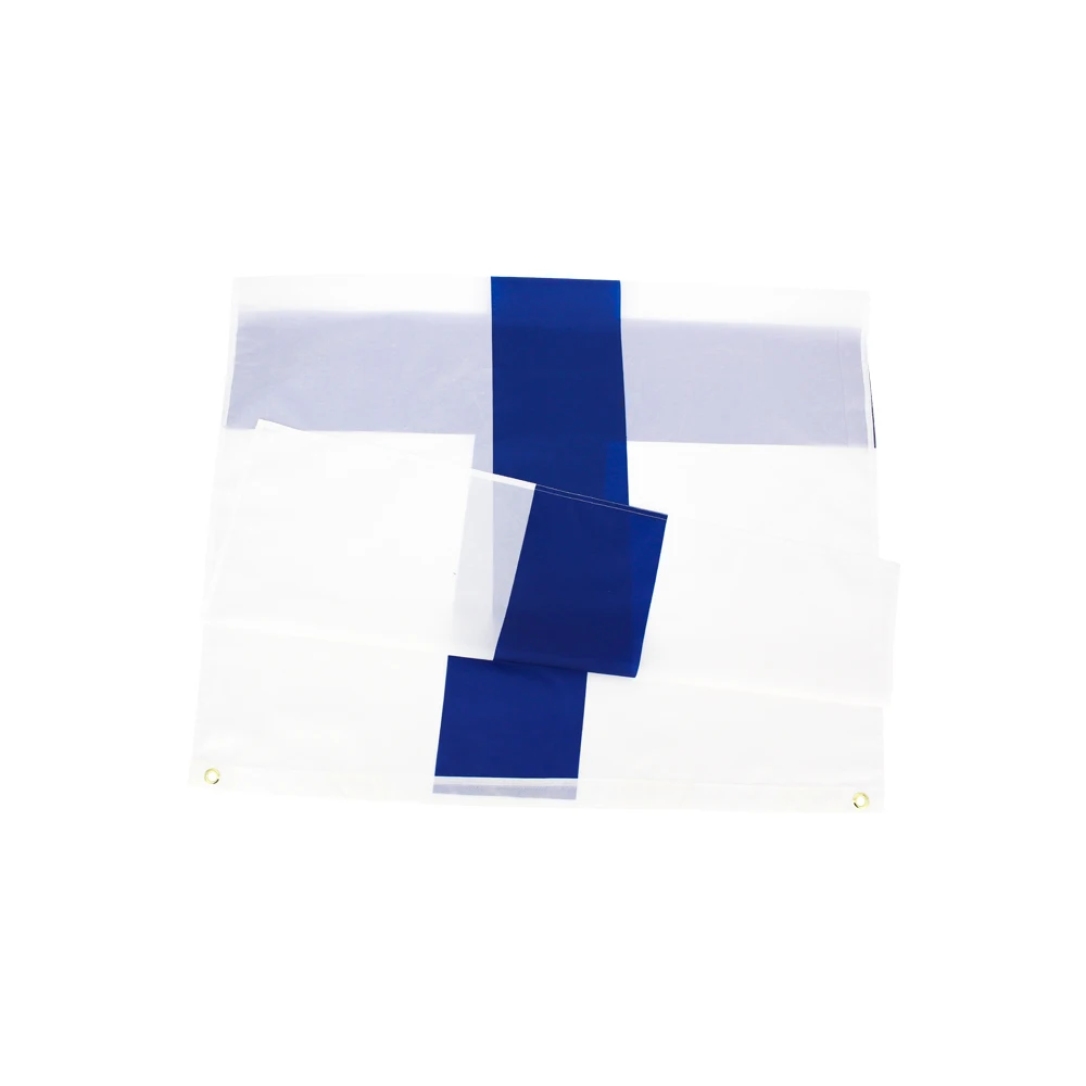 Johnin 90x150cm Blue Cross Suomen Tasavalta Suomi Fi Fin Finland Flag