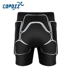 COPOZZ-Unisex Sports Gear, Shorts acolchoados protetores, joelheiras, proteção de quadril, esqui, skate, snowboard, motocicleta