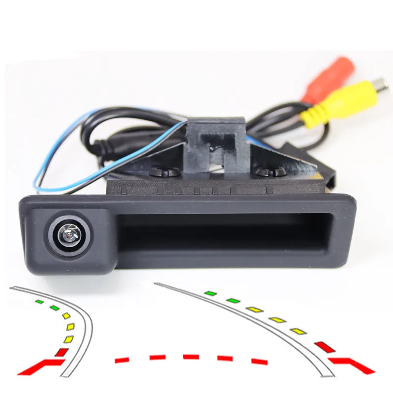 Dynamic Trajectory Tracks Car Backup Camera For BMW E39 E46 E53 E82 E88 E84 E90 E91 E92 E93 E60 E61 E70 E71 3/5 Series X5 X1 X6