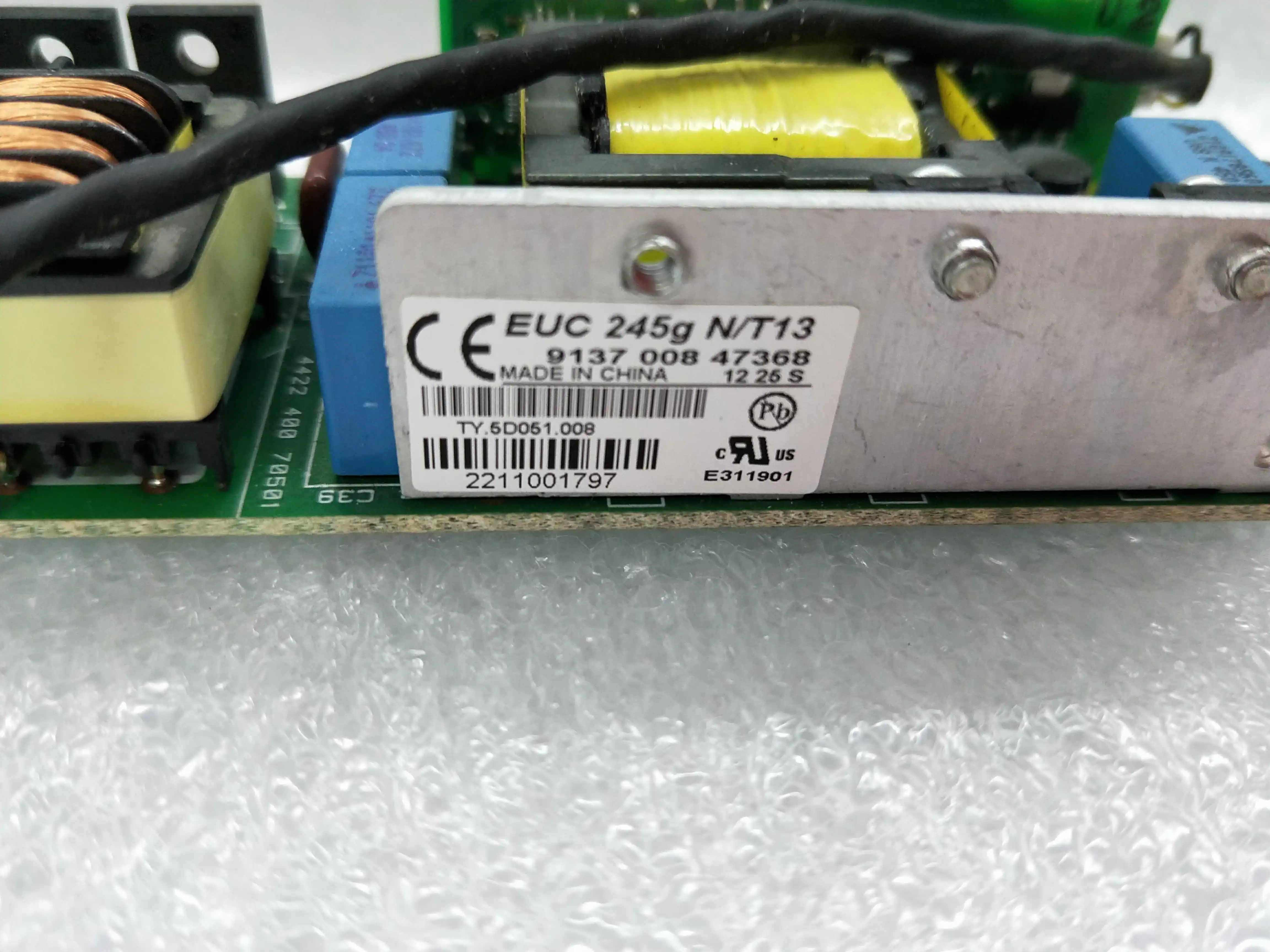 Adatto a bordo di alta tensione dell'alimentazione elettrica della lampada del bordo di illuminazione di EUC 245g N/T13 del proiettore di VPL-CX238 di Sony