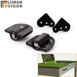 High quality Dressing table flap Damping buffer alloy hinge Adjustable cushioning strength Clamshell hinge furniture hardware