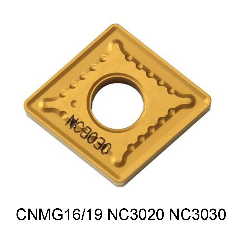 Original Cnmg-gr 160612 190608 Nc3020 para Aço Cnmg160612 Cnmg160616 Cnmg190608 Cnmg190612 Cnmg190616 Cnc Pastilhas de Metal Duro 100