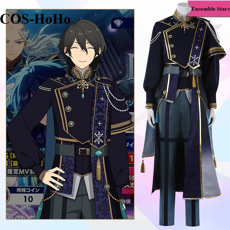 COS-HoHo Anime Ensemble Stars 2 La Mort Ran Nagisa/Ayase Mayoi/Sakuma Ritsu/Sakuma Rei Game Suit Uniform Cosplay Costume NEW