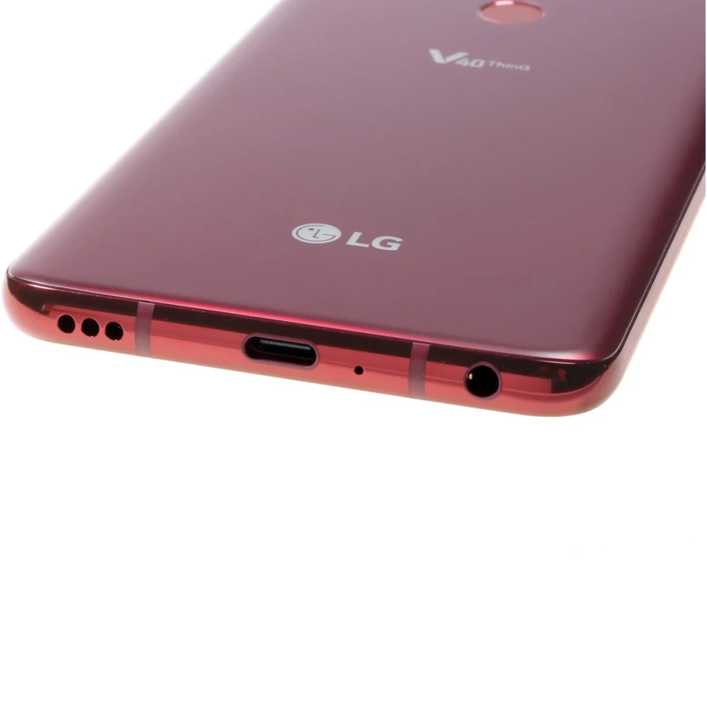 Téléphone portable d'origine LG V40 ThinQ 6,4 pouces V409N V405EBW V405UA 6 Go de RAM 64 Go/128 Go de ROM 16MP Triple Caméra LTE Téléphone Portable ANDROID