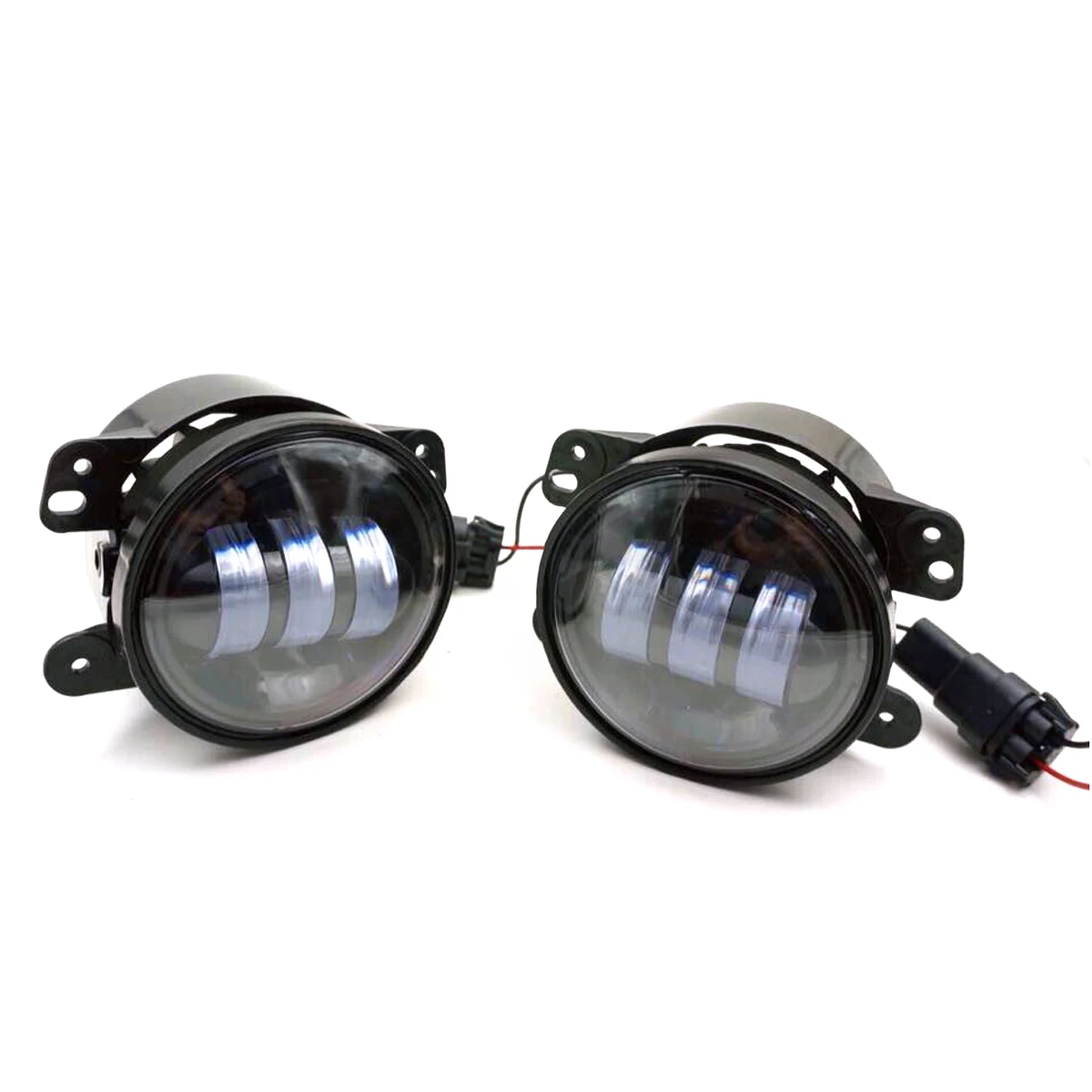 one pair Lantsun J023 4 inch fog lamp for Jeep for Wrangler JK car accessories