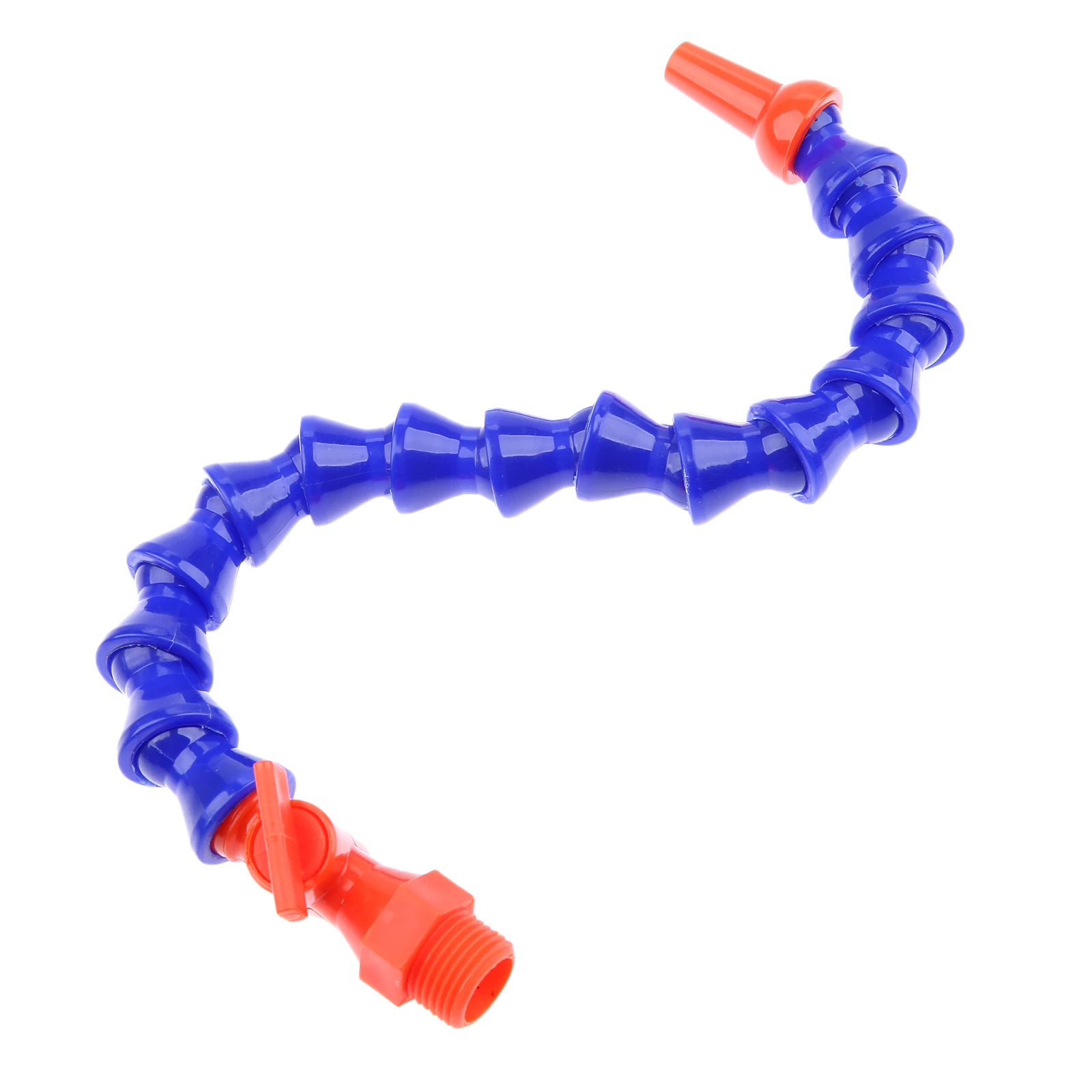 Круглое сопло 1/4 дюйма, 3/8 дюйма, 1/2 дюйма, Пластиковая Гибкая Трубка для охлаждающей жидкости воды и охлаждающей жидкости для токарного станка с ЧПУ, охлаждающая трубка 300 мм-500 мм