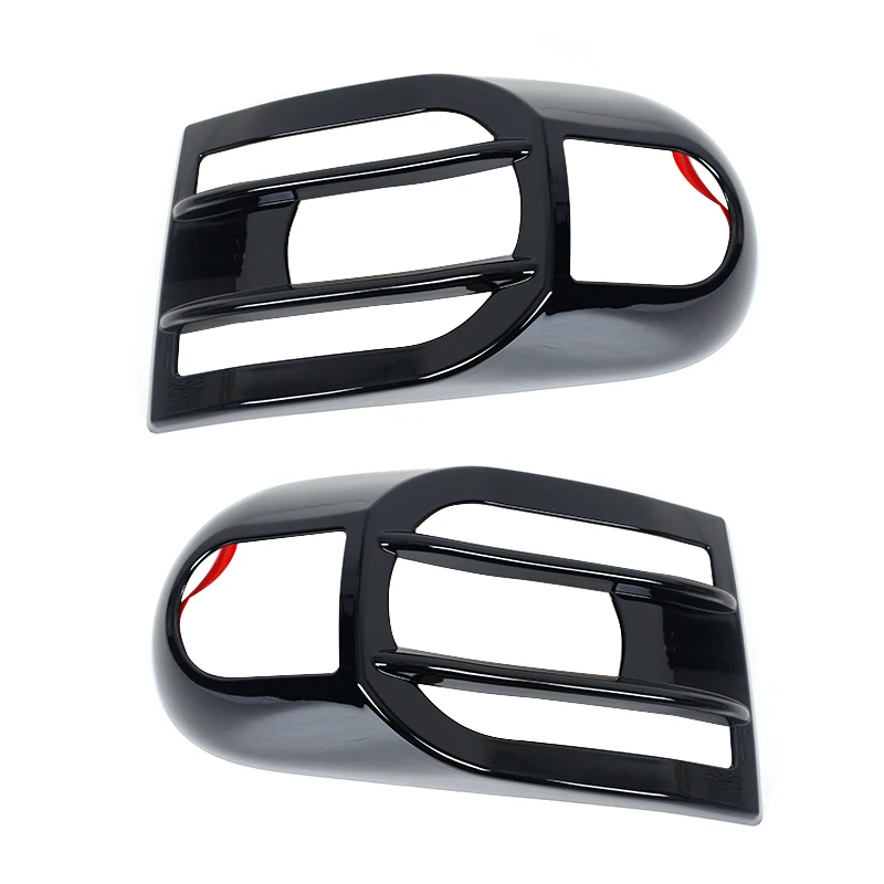 2 stücke Hinten Rücklicht Für Toyota FJ Cruiser 2007-2020 Schwanz Licht Lampe Abdeckung Trim Auto Styling Zubehör