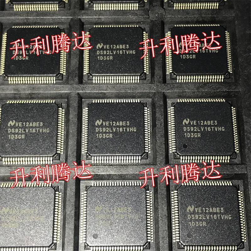 

100% Original New DS92LV16TVHG DS92LV16 QFP80 2PCS/LOT Interface - Serializer, Solution Series