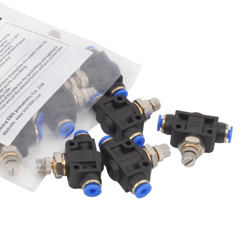 Raccordi per tubi pneumatici da 4MM a 12MM raccordi per tubi aria rapida tubo dell'acqua Push-In raccordo rapido PY/PU/PV/PE/HVFF/LSA