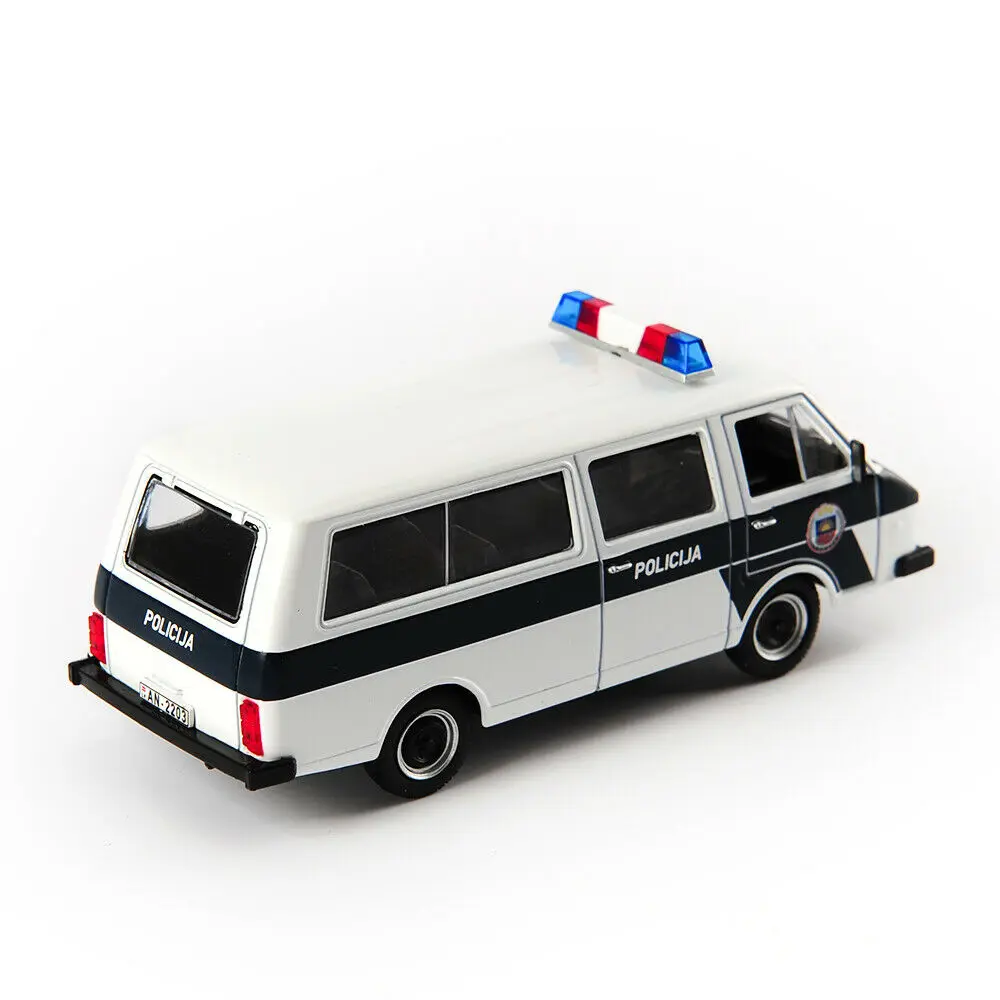 Alloy Diecast RAF-22038 Polices Car Russian Raf Car Ambulance Model Vehicles Collectible DeAGOSTINI 1/43  for Fans Holiday Gifts