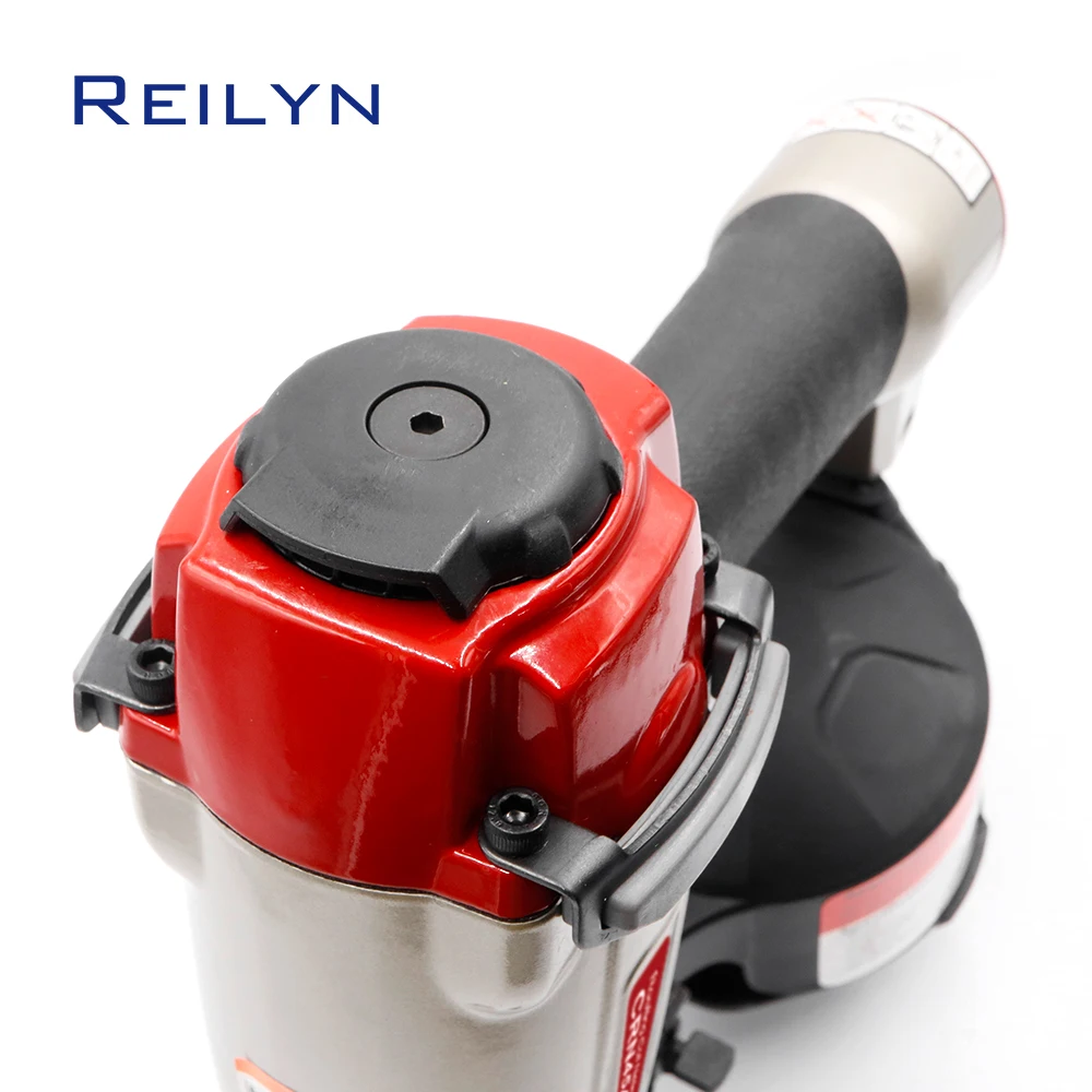 Reilyn CRN45 Pneumatic Nail Gun Roofing Coil Nailer CRN45A for Roof Framing Sheathing Decorate Board Production