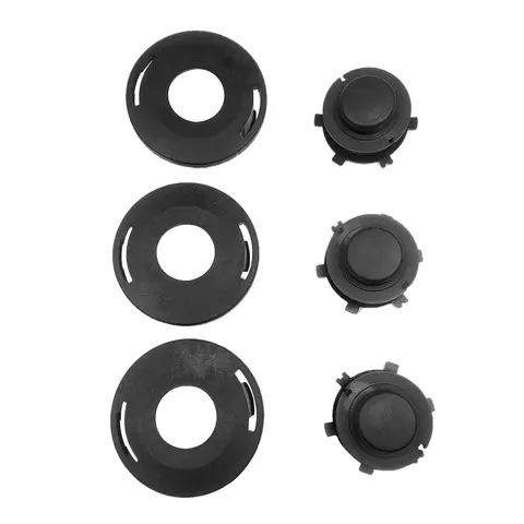 3sets Head Spool and Cover Cap String Trimmer Replacements repair parts accessories for Stihl 25-2 FS 90 100 110 120 130 55 80