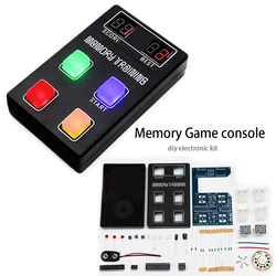 diy electronic kit set Funny memory game console LED e-learning training Competition production parts