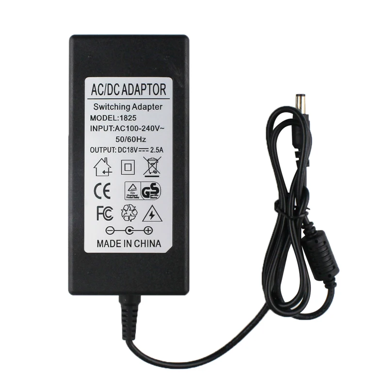 

New 18V 2.5A 5.5*2.5mm AC Adapter for Cricut Cutting Machines KSAH1800250T1M2 Power Supply