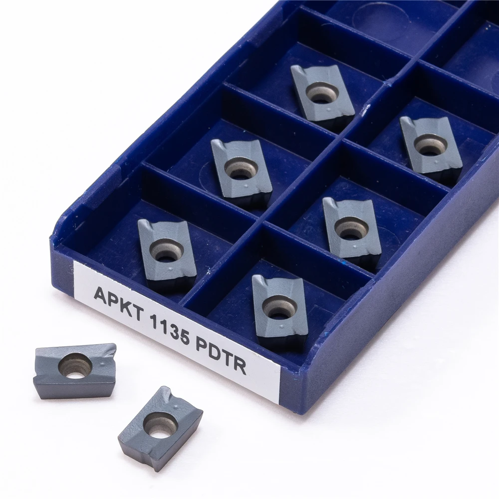 Pdtr Lt30 Ferramenta de Torneamento Corte Fresa Apmt 1135 Apkt 1135 Carboneto Inserção Peças de Metal Cnc Apmt1135 Apkt1135