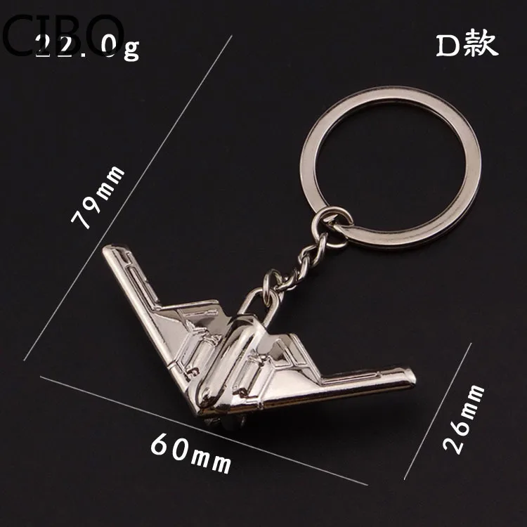 2019 New Keychain Metal Naval Fighter and Aircraft model Aviation Gifts Key ring Model Key chain Air Plane Aircrafe Keyring