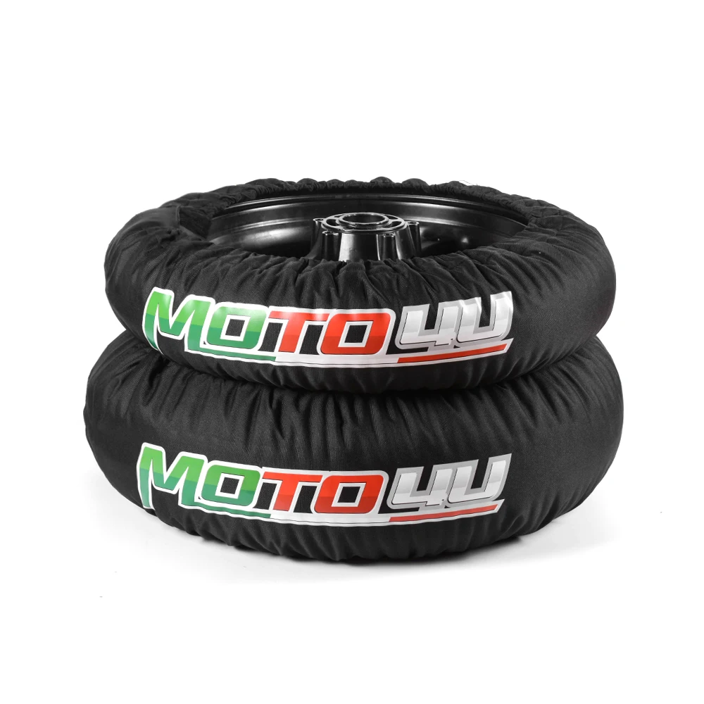 120/200 Universal Digital Front and Rear Motorcycle Tyre Warmer Tire Warmer Thermo Bike Blankets Temperature Control 1 Pair view 4