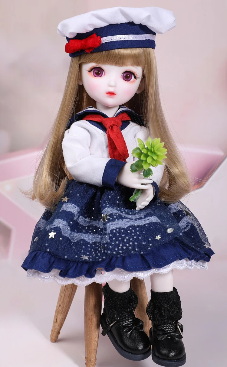 

1/6 весы BJD Кукла Милый Малыш Девочка BJD/SD смолы фигурка кукла модель игрушка подарок. Полный комплект с одеждой, обувь, парик A0148MURIEL YOSD