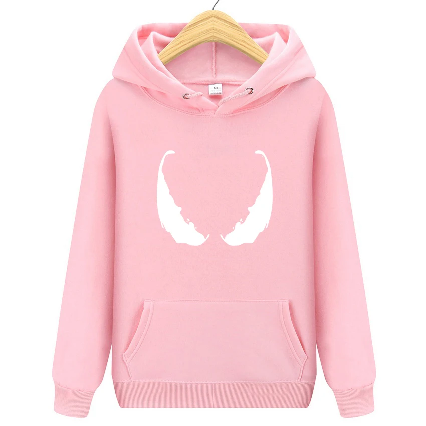 New autumn winter Venom  HOODIE Hip Hop Street wear Sweatshirts Skateboard Men/Woman Pullover Hoodies Male Hoodie