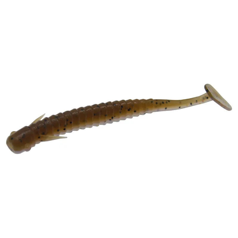 Angeln Kunstköder Simulation Schmerle Erde Wurm Weiche Köder 8 cm 2g Wurm Köder Lot 6 Stück – Detail 4