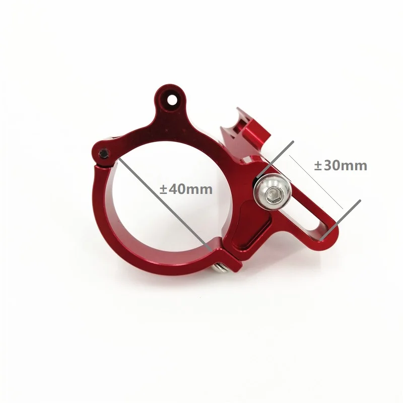 Litepro Sp8 Folding Bike Front Derailleur Adapter Conversion Mounting Base 40mm Clamp Ring BMX Cycling Part