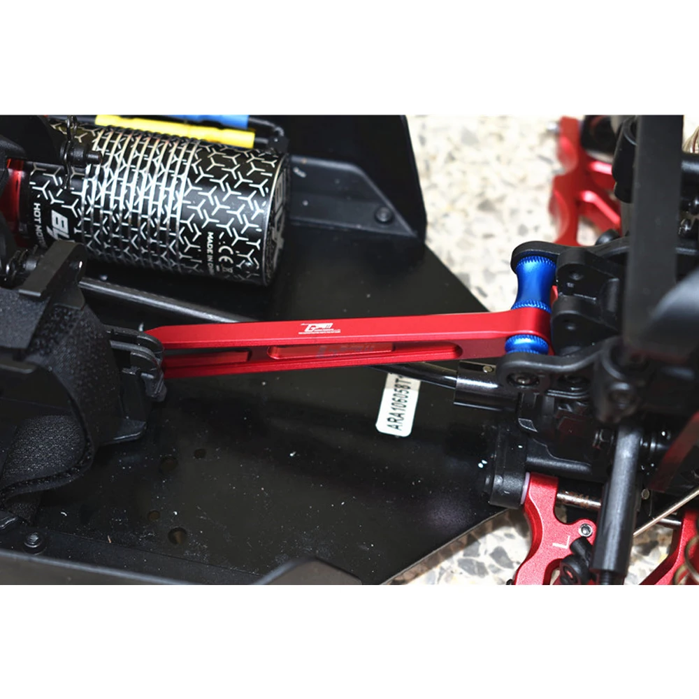 GPM ARRMA 1/7 FIRETEAM MOJAVE 4WD 6S BLX Upgrade Accessories Metal Aluminum Rear Chassis Brace Rear Support Rod ARA320620