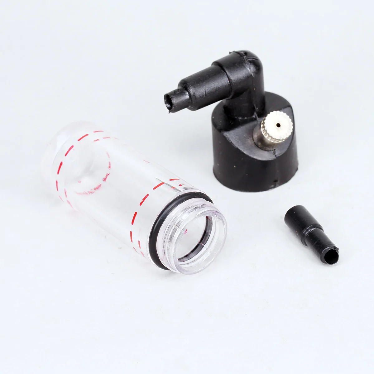 Industrial Sewing Machine Spare Parts M-034 M-035 Oil Tank And Oil Tank Cap For KM Round Cutting Machine