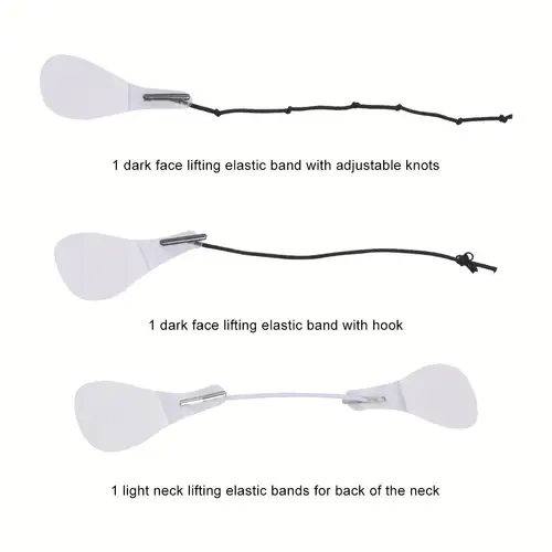 Imagen 2 del producto 40 unids/set pegatinas invisibles para la cara delgada línea Facial en forma de V arrugas flacidez SkinFace levanta la cinta adhesiva rápida para la barbilla